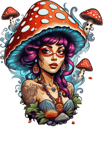 Psychedelic Designs – Fichier PNG Haute Qualité – 100 modèles au choix
