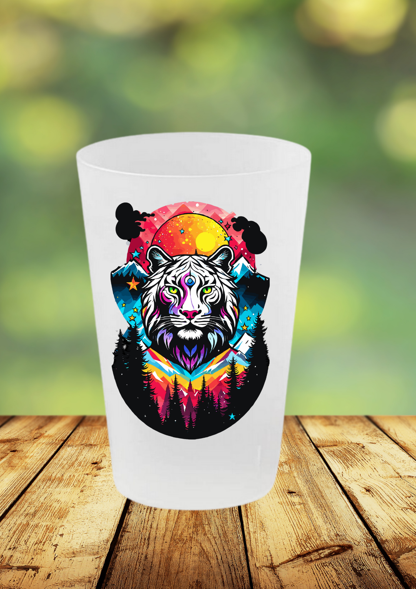 Gobelet Psychedelic Designs – 100 modèles au choix