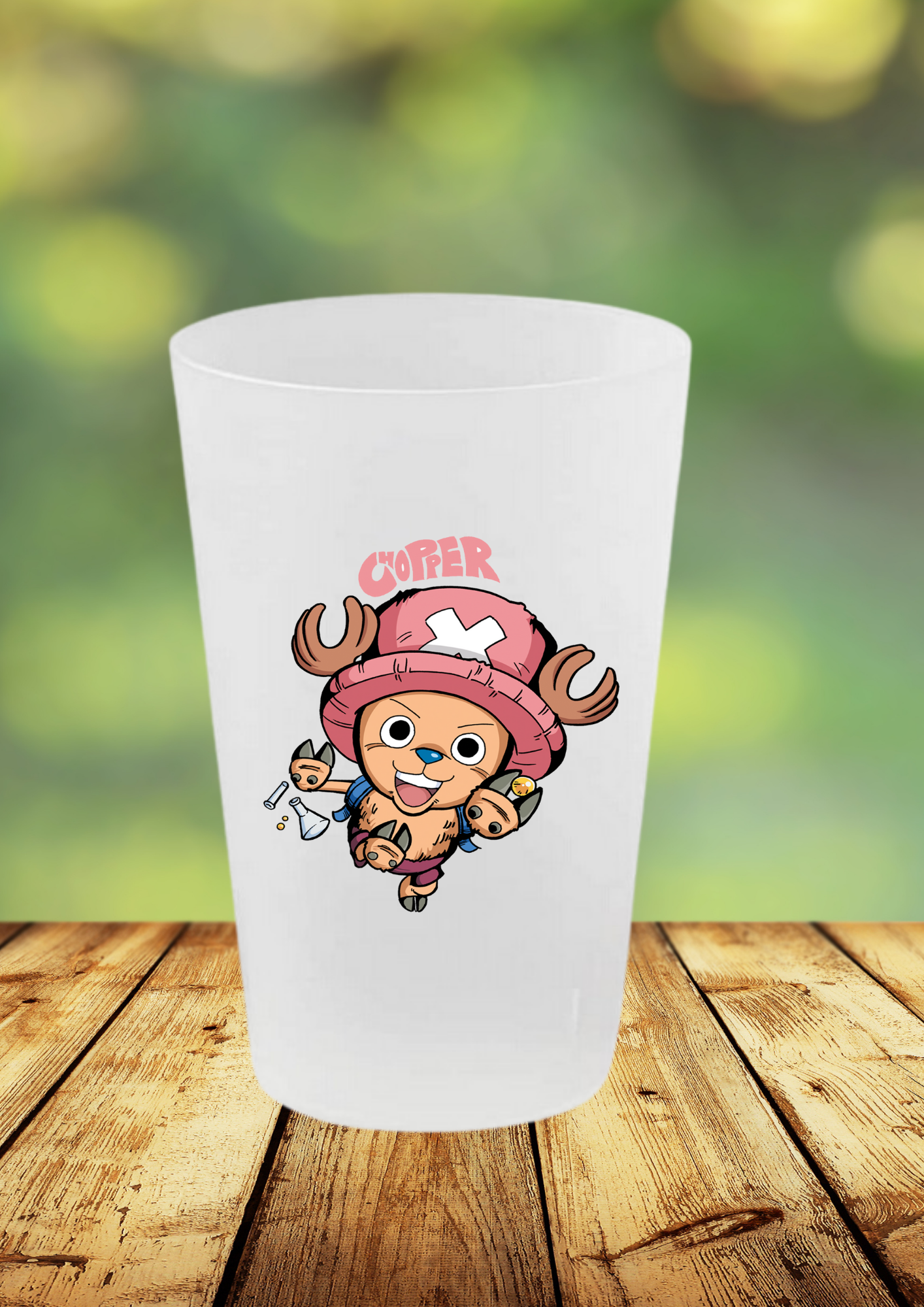 Gobelet One Piece – Impression DTF UV – 136 modèles au choix