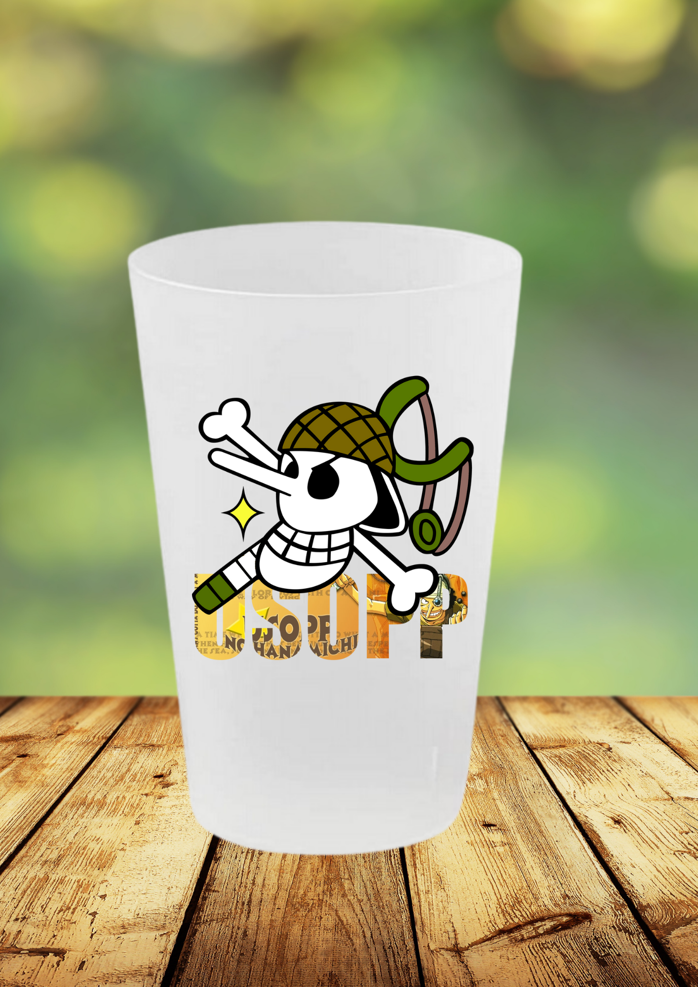 Gobelet One Piece – Impression DTF UV – 136 modèles au choix