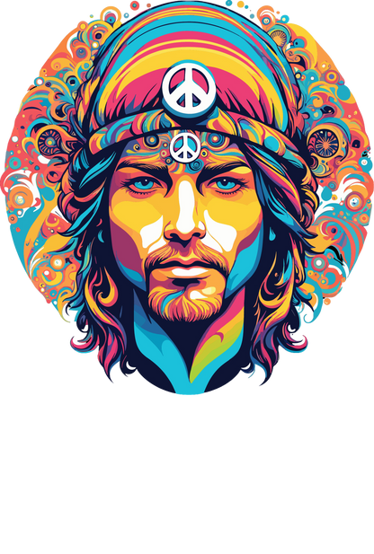 Psychedelic Designs – Fichier PNG Haute Qualité – 100 modèles au choix