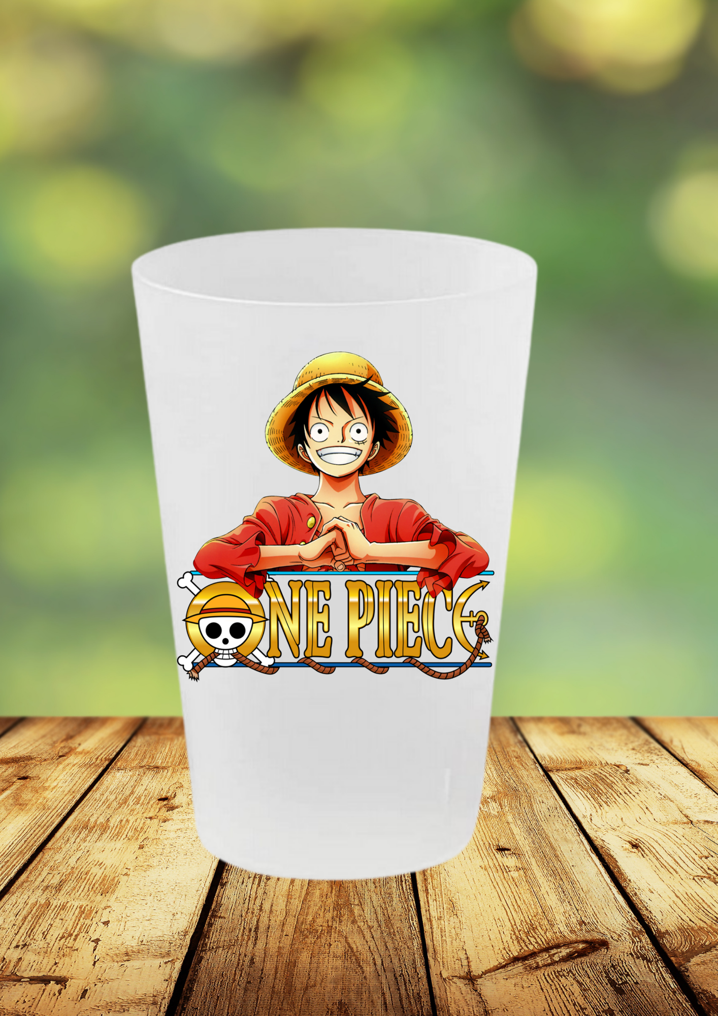 Gobelet One Piece – Impression DTF UV – 136 modèles au choix