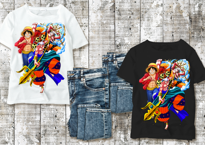 T-shirt One Piece 10 Modèles