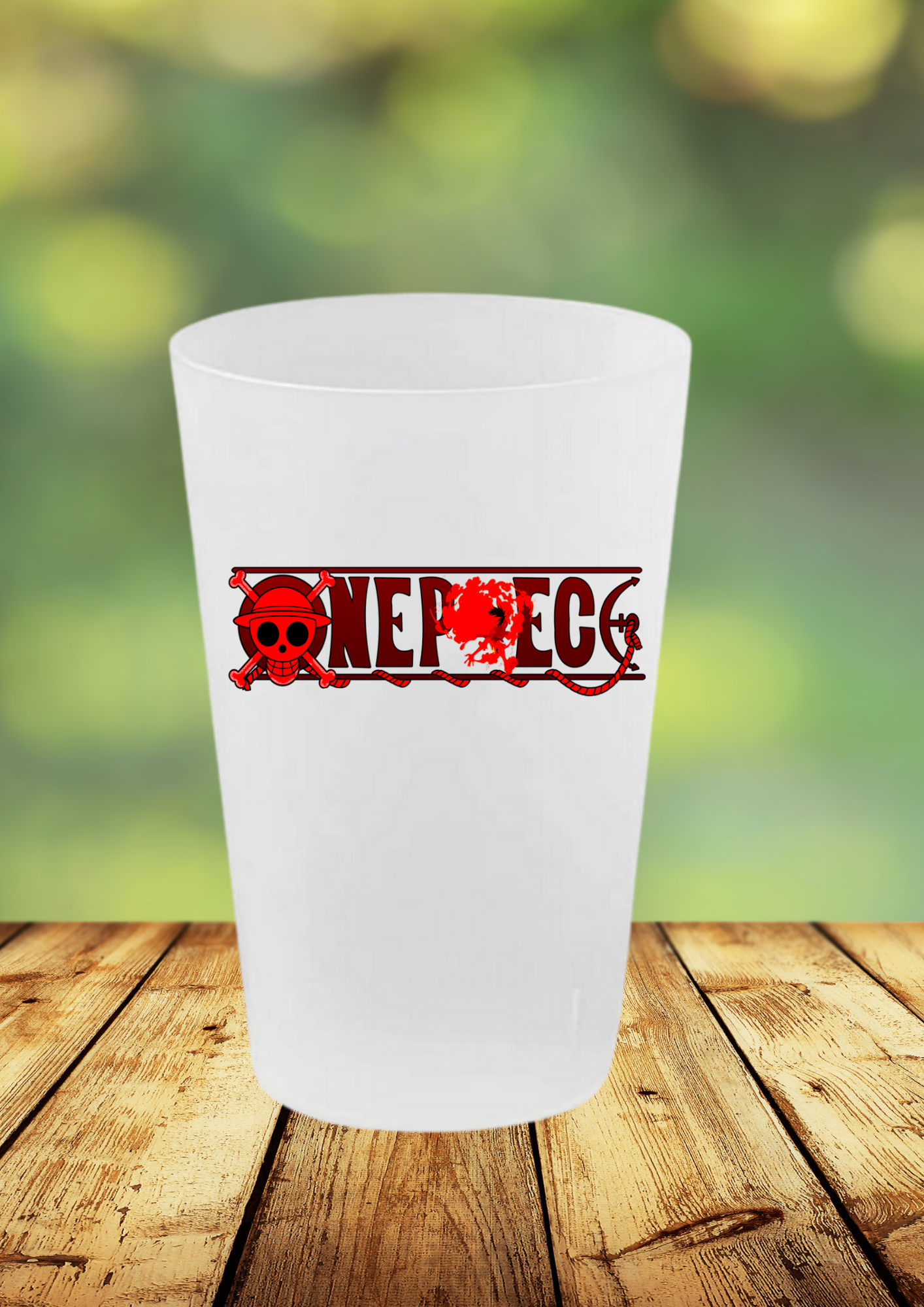 Gobelet One Piece – Impression DTF UV – 136 modèles au choix