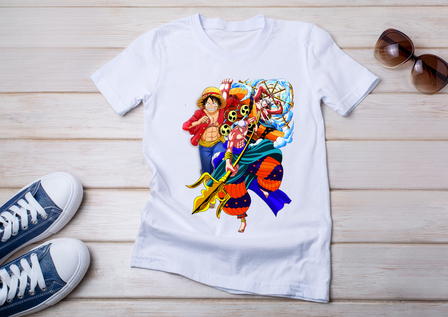 T-shirt One Piece 10 Modèles