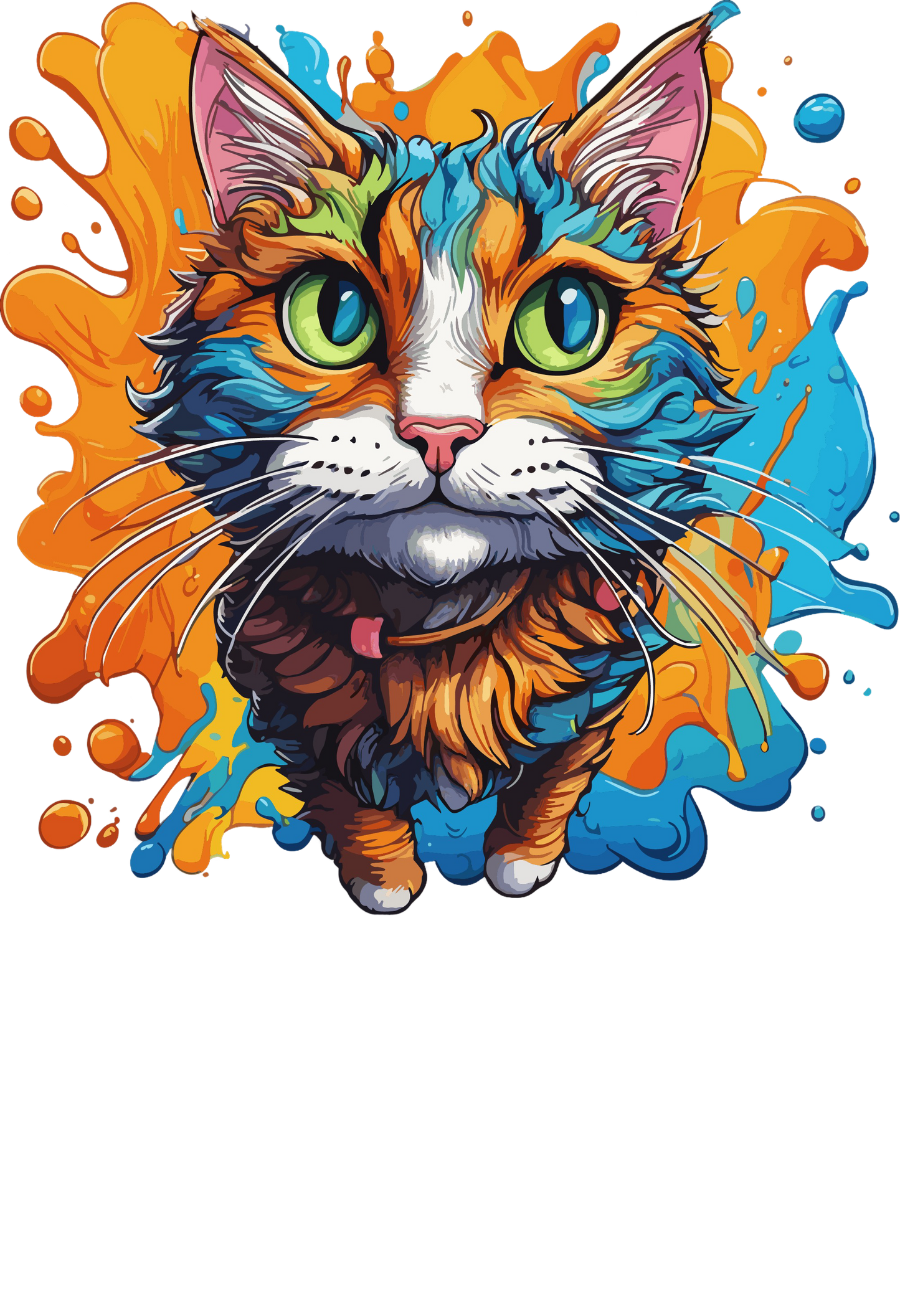 Psychedelic Designs – Fichier PNG Haute Qualité – 100 modèles au choix