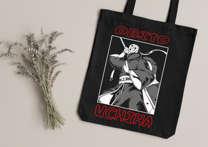 Tote Bag Anime – 104 modèles au choix – Noir