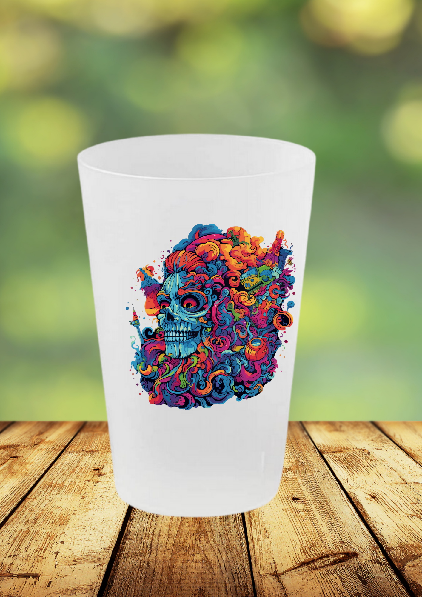 Gobelet Psychedelic Designs – 100 modèles au choix
