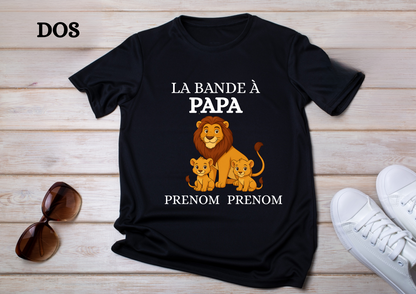👕 Personalized "Dad's Gang" T-shirt