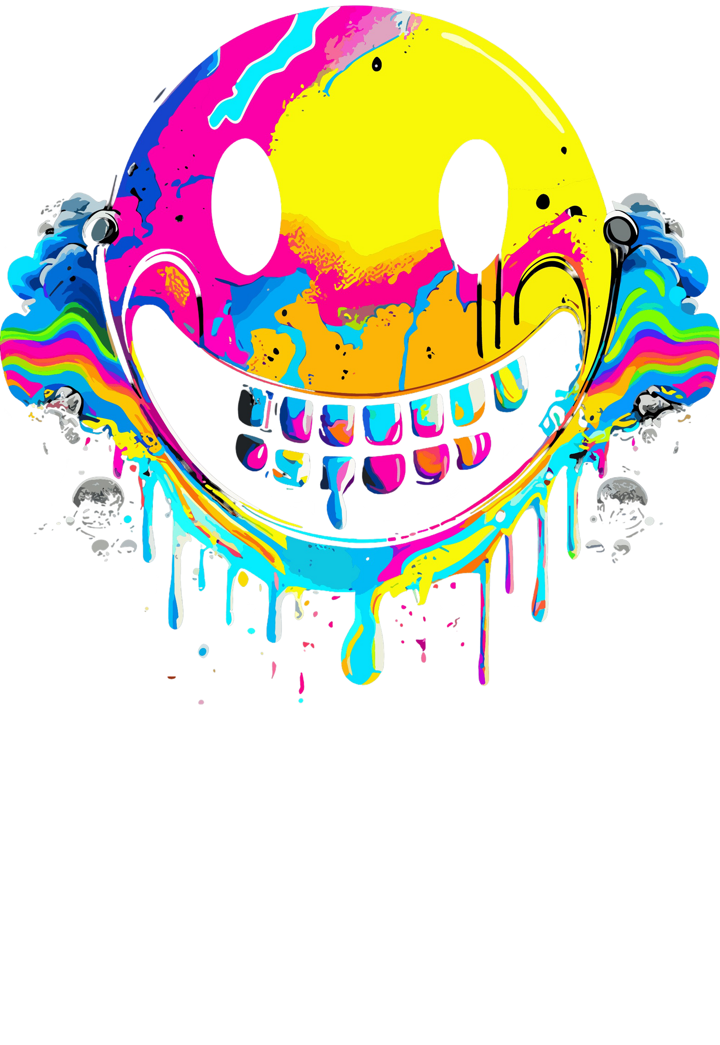 Psychedelic Designs – Fichier PNG Haute Qualité – 100 modèles au choix