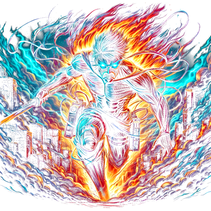 Fichier numérique Halftone L’Attaque des Titans – 31 modèles au choix