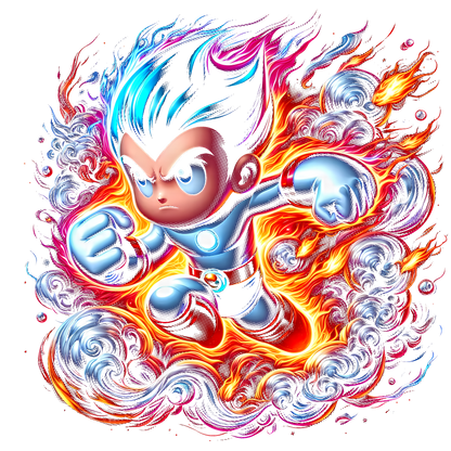Fichier numérique Halftone Astro Boy – 28 modèles au choix