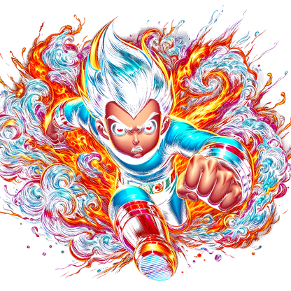 Fichier numérique Halftone Astro Boy – 28 modèles au choix