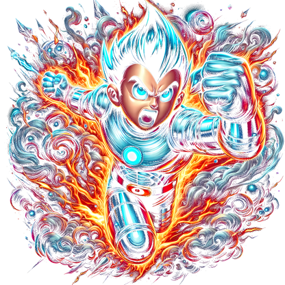 Fichier numérique Halftone Astro Boy – 28 modèles au choix