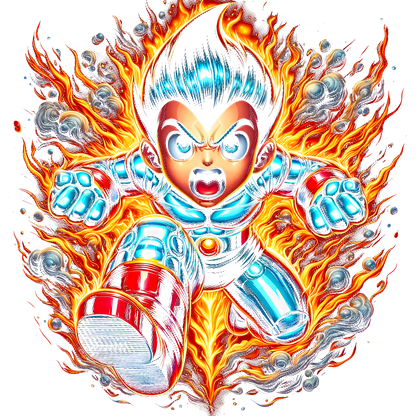 Fichier numérique Halftone Astro Boy – 28 modèles au choix