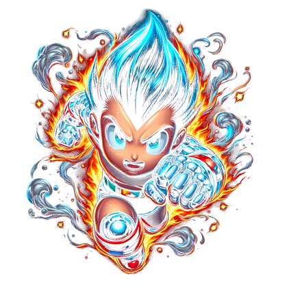 Fichier numérique Halftone Astro Boy – 28 modèles au choix