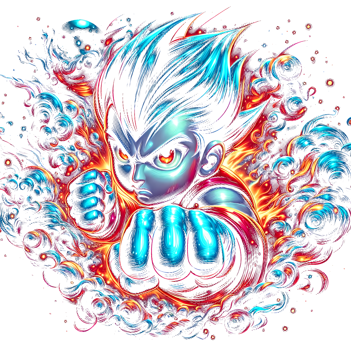 Fichier numérique Halftone Astro Boy – 28 modèles au choix