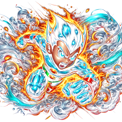 Fichier numérique Halftone Astro Boy – 28 modèles au choix