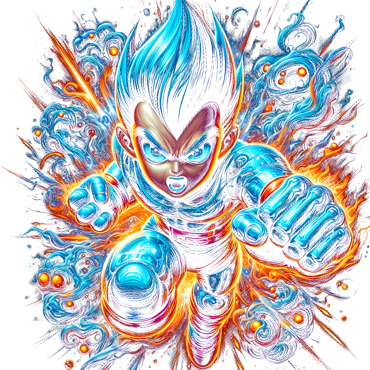Fichier numérique Halftone Astro Boy – 28 modèles au choix