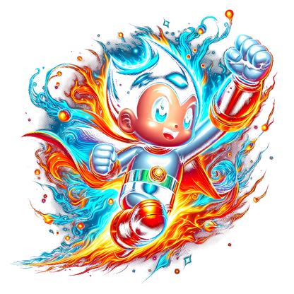 Fichier numérique Halftone Astro Boy – 28 modèles au choix