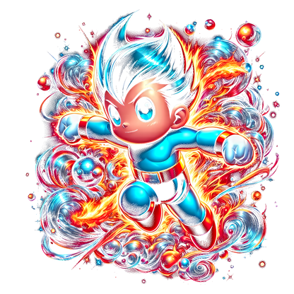 Fichier numérique Halftone Astro Boy – 28 modèles au choix