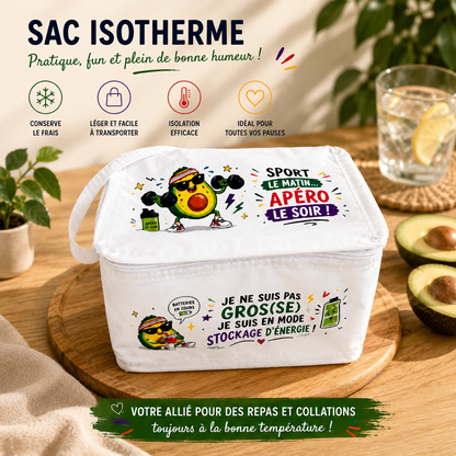 Sac isotherme personnalisé – Compact, pratique et original (3 L)
