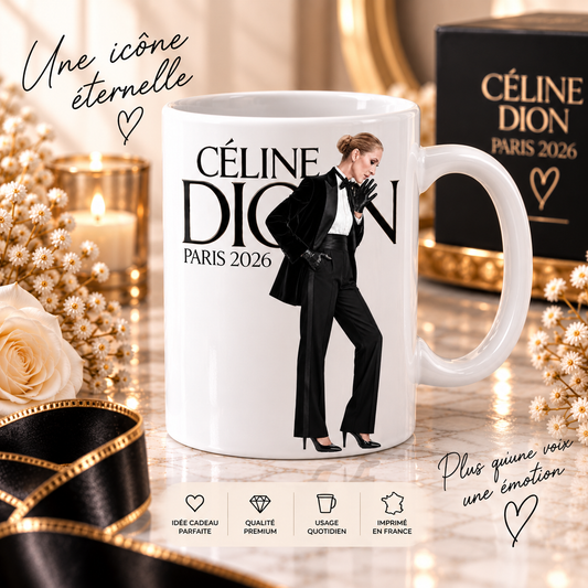 Tasse Céline Dion – Modèle 2
