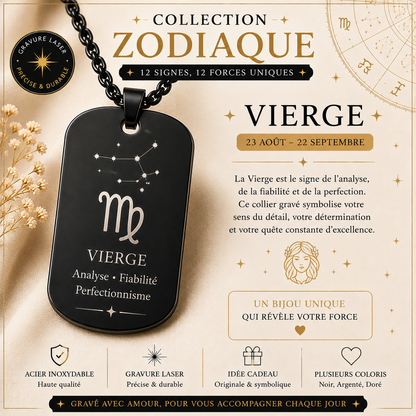 Collier avec pendentif carré brillant – 12 modèles au choix