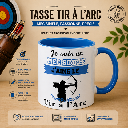 🏹 Personalized Mug - "Archery" Collection (5 Designs to choose from)