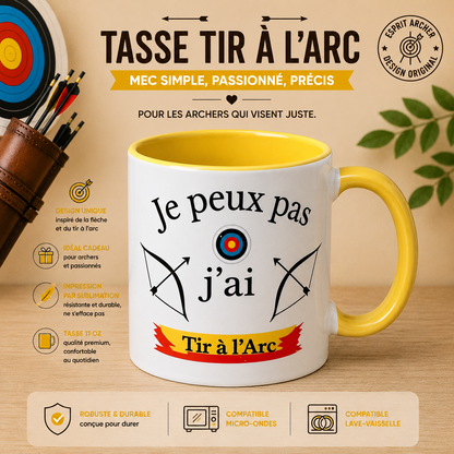 🏹 Personalized Mug - "Archery" Collection (5 Designs to choose from)