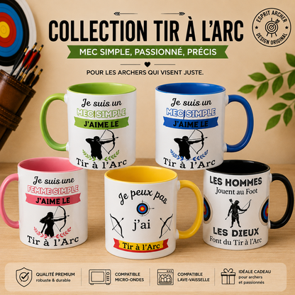 🏹 Personalized Mug - "Archery" Collection (5 Designs to choose from)