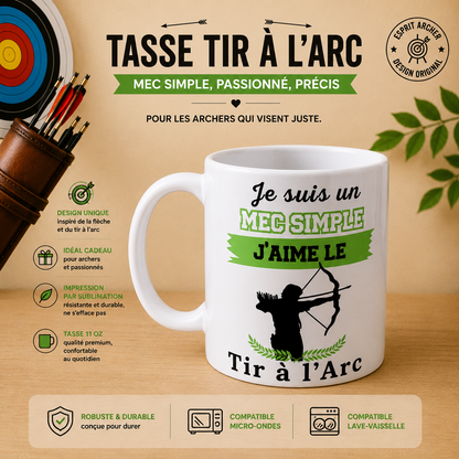 Mug - "Archery" Collection (5 Designs to choose from)