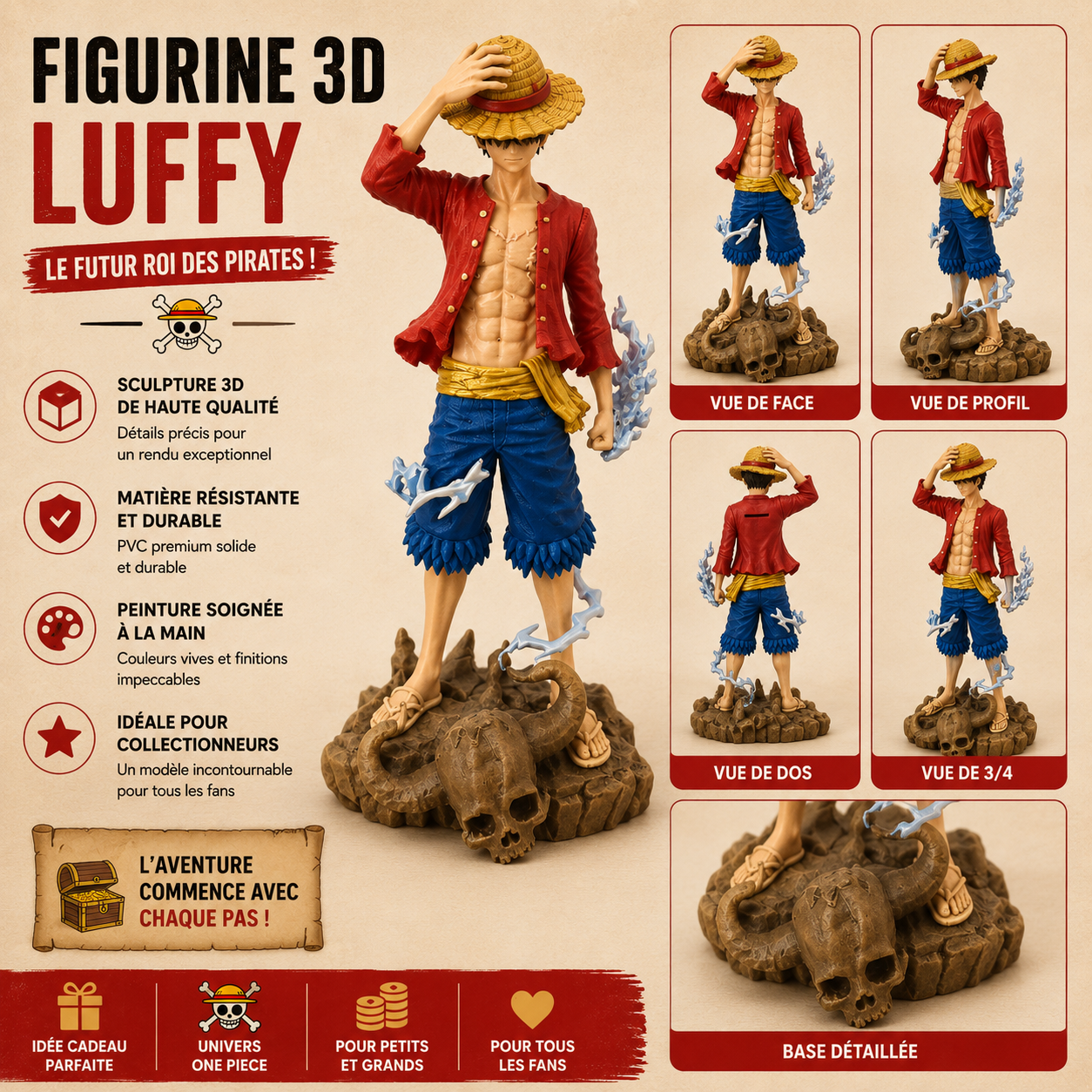 Custom 3D Figurine – Manga Style