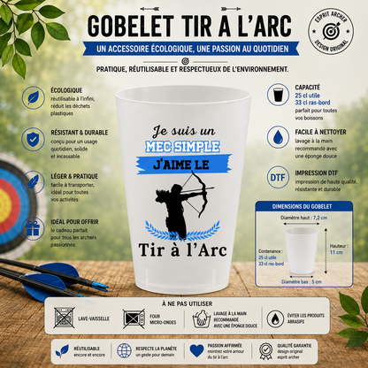 🎯 "Archery" Cups - Humor and Passion Collection