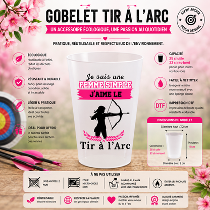 🎯 "Archery" Cups - Humor and Passion Collection