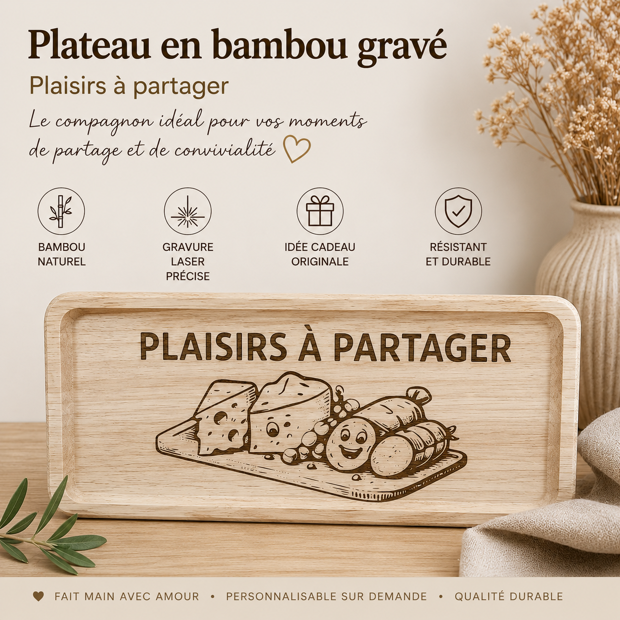 PLATEAU DE PRÉSENTATION