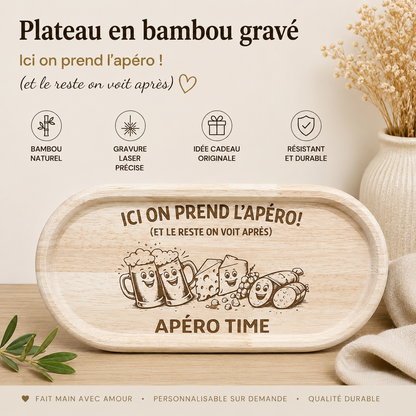 PLATEAU DE PRÉSENTATION APÉRO