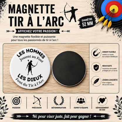 Flexible Magnet 52mm - Archery Theme
