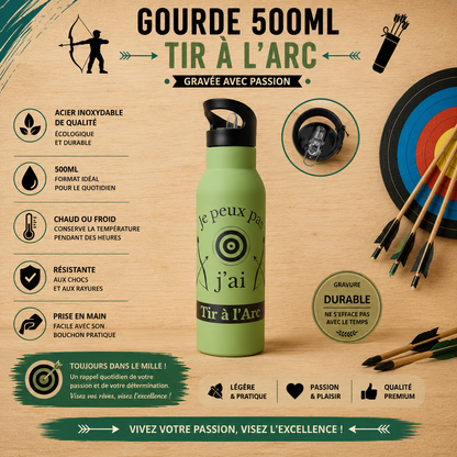 🏹 Personalized Water Bottle - "Archery" Collection I can't I have archery