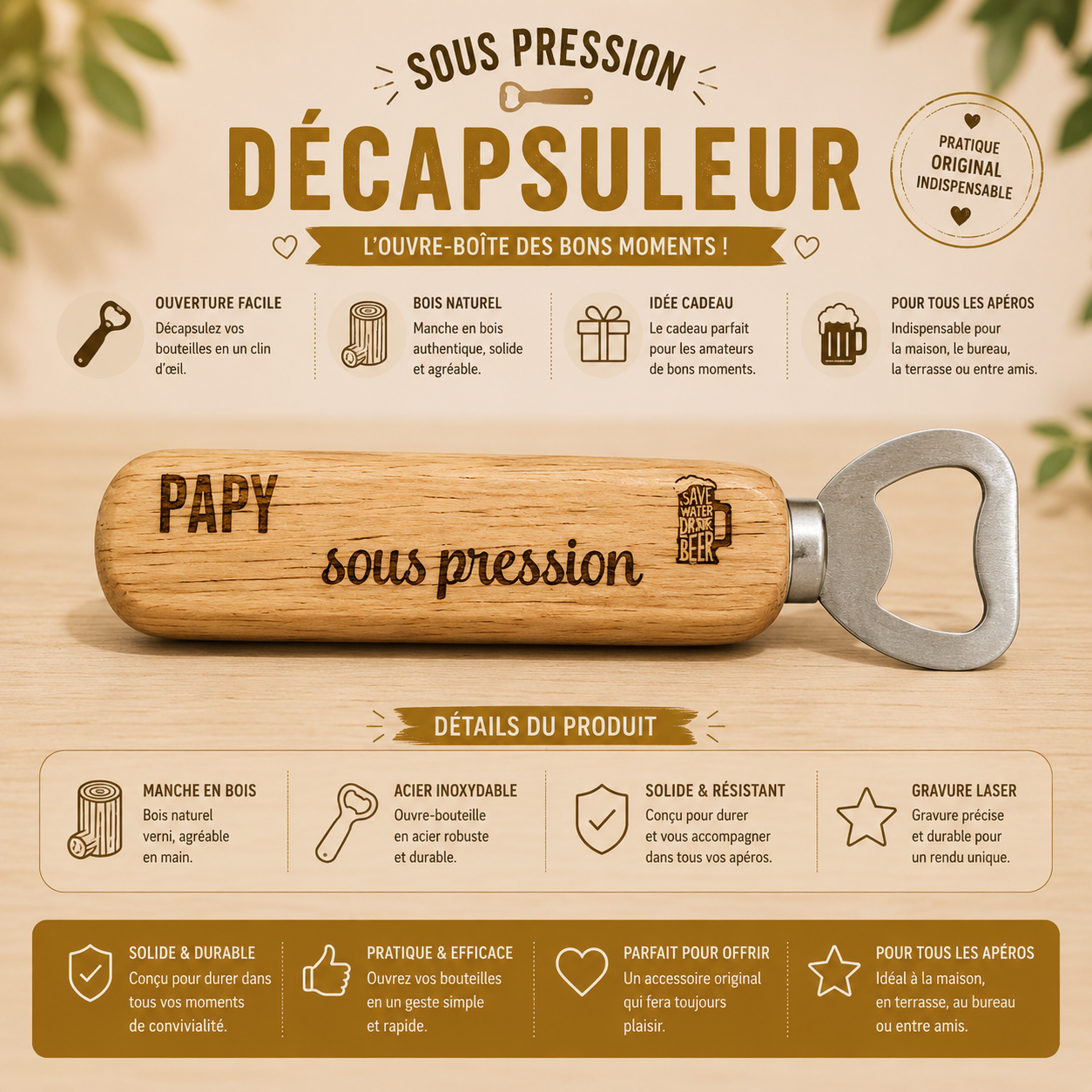 Pressure bottle openers