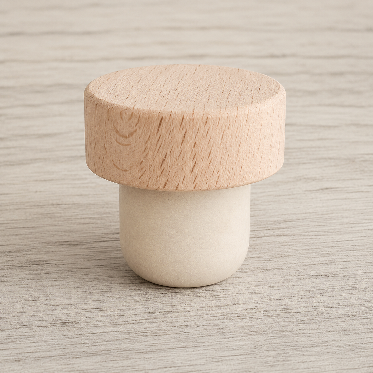 🍷 Bouchon de vin en bois – Thème Fléchettes