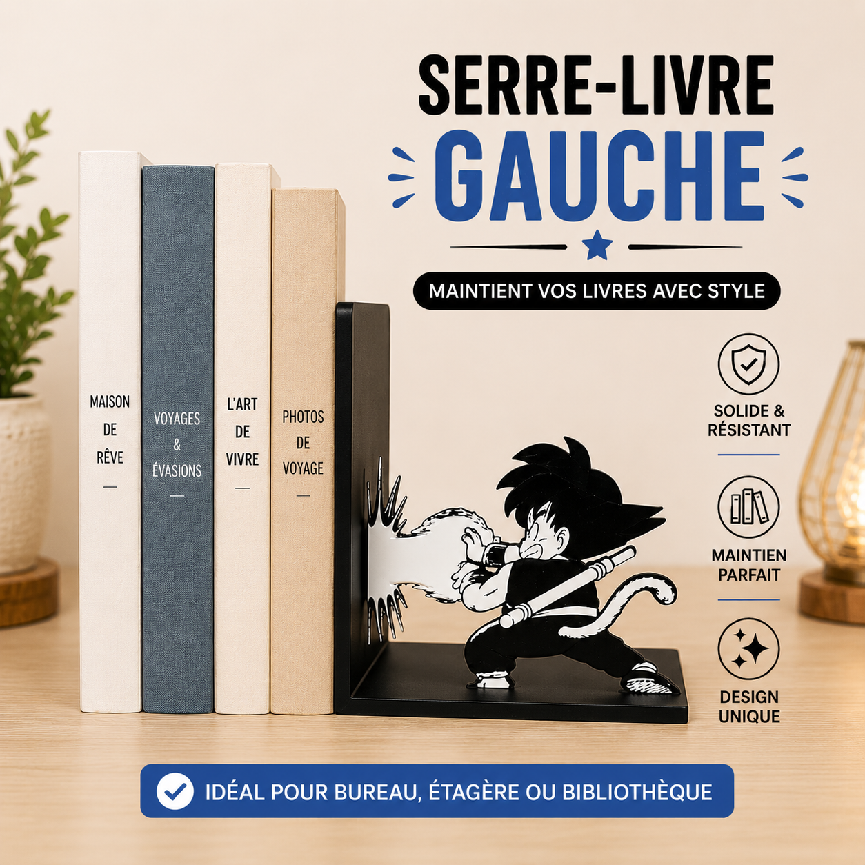 🖤 Manga Bookends – GOKU