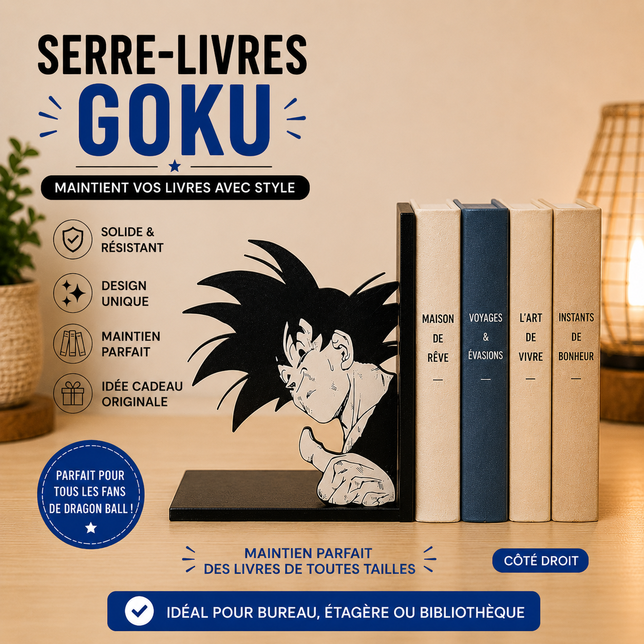 Serre-livres GOKU