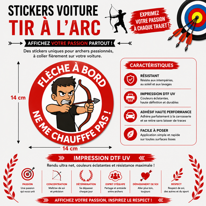 Car Decals – Archery Collection 🎯
