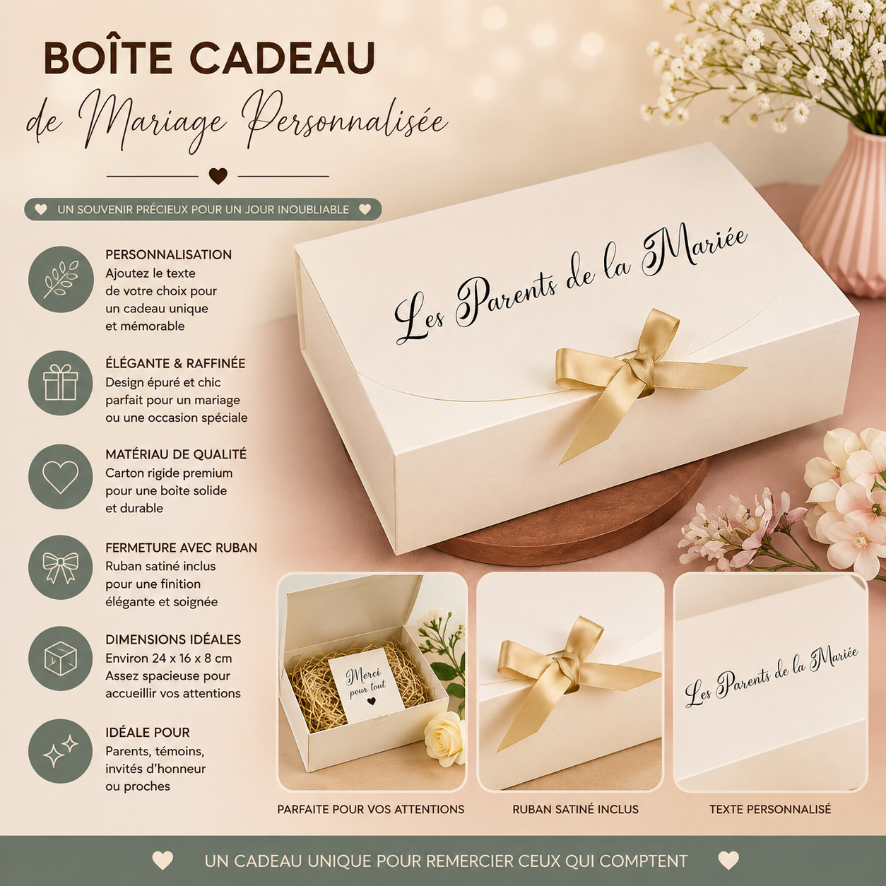 🎁 Personalized Wedding Gift Box