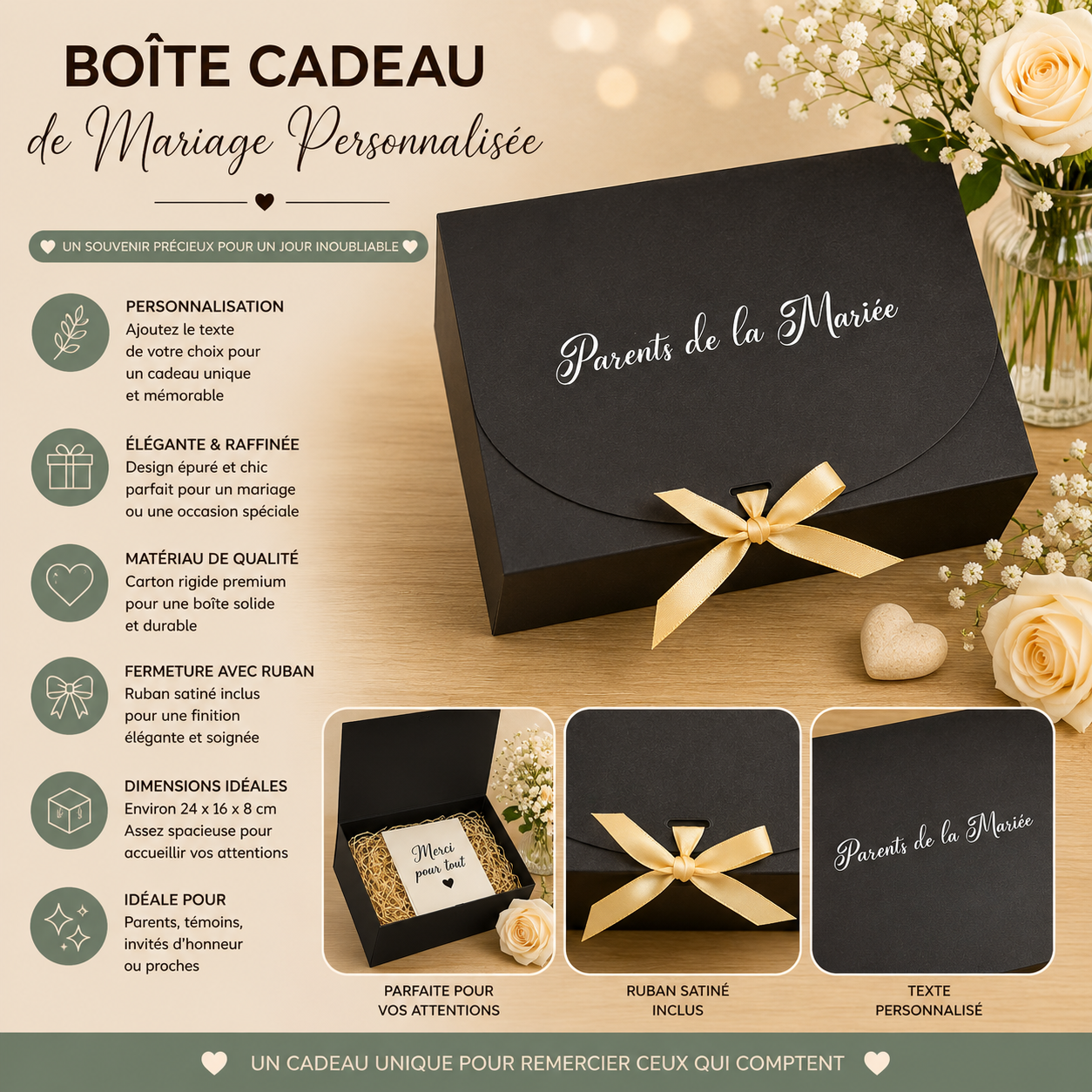 🎁 Personalized Wedding Gift Box