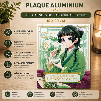 Aluminum Sign - The Apothecary's Journals (Volume 1)