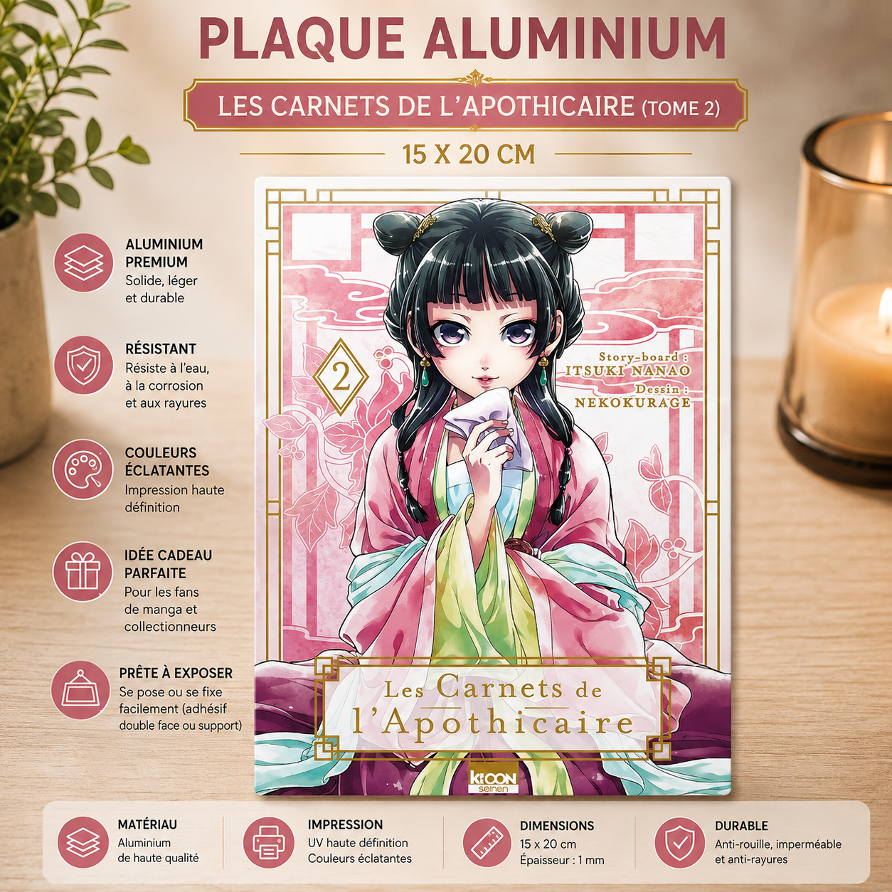 Aluminum Sign - The Apothecary's Journals (Volume 1)