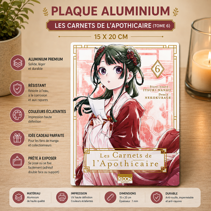 Aluminum Sign - The Apothecary's Journals (Volume 1)