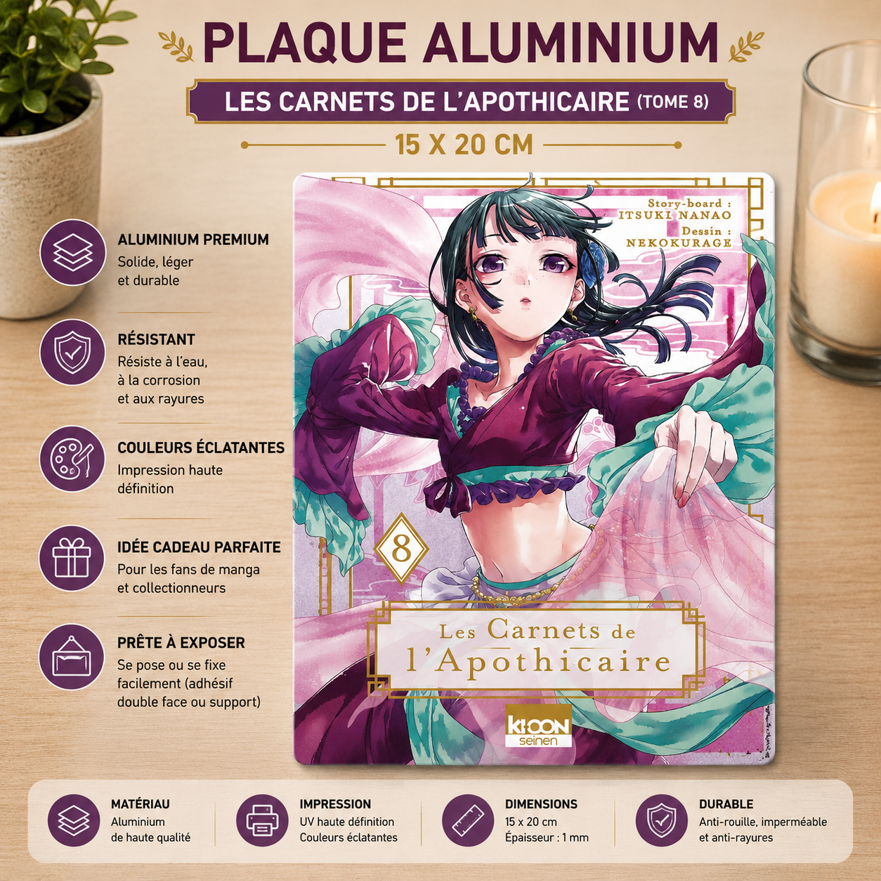 Aluminum Sign - The Apothecary's Journals (Volume 1)